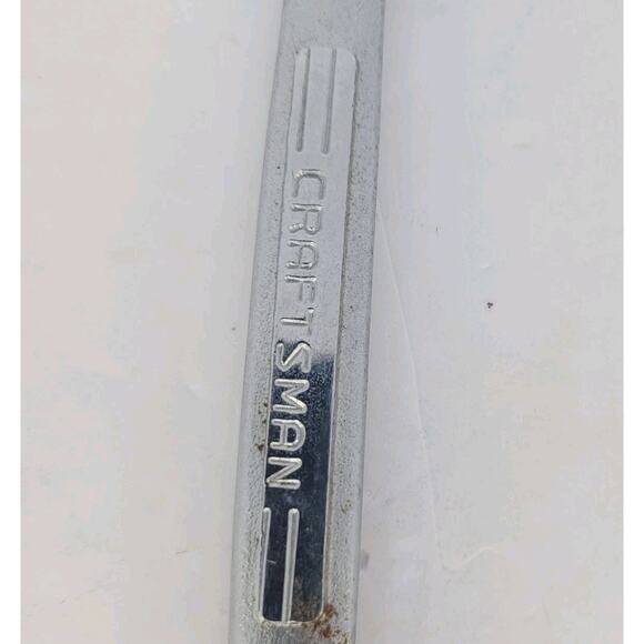 Vintage Craftsman 4 pc. 7mm-15mm Open-End Wrench Set, -V- Series, Made in USA - Picture 3 of 16